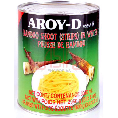 AROYD BAMBOO Shoot SLICE STOR THAI 3KG x 6